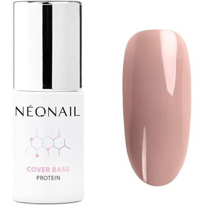 NeoNail Creme Beige Protein Grund och Topplack - Nagellack NeoNail Creme Beige Protein Grund och Topplack - Nagellack