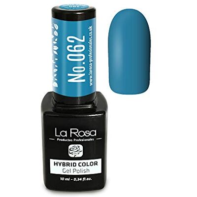 La Rosa UV LED hybridfärg gel nagellack, 10 ml, nummer 062 La Rosa UV LED hybridfärg gel nagellack, 10 ml, nummer 062