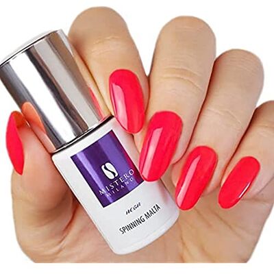 MISTERO MILANO nagellack UV Neon – LED-nagellack – UV nagellack – nagelpolish – hybrid neon nagellack – 7 ml spinning Malta MISTERO MILANO nagellack UV Neon – LED-nagellack – UV nagellack – nagelpolish – hybrid neon nagellack – 7 ml spinning Malta