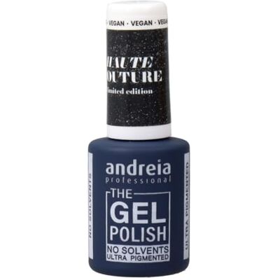Andreia Ha1 Haute Couture Gel nagellack svart Andreia Ha1 Haute Couture Gel nagellack svart