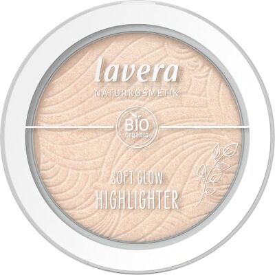 Lavera Soft Glow Highlighter -Champagne Shimmer 01- Ultra-fina skimrande pigment som omedelbart lyser upp huden ekologisk mandelolja och E-vitamin vegan 5,5 g Lavera Soft Glow Highlighter -Champagne Shimmer 01- Ultra-fina skimrande pigment som omedelbart lyser upp huden ekologisk mandelolja och E-vitamin vegan 5,5 g