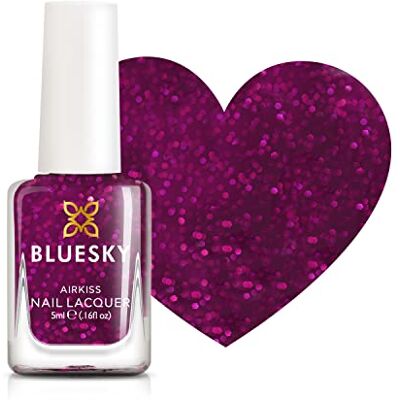 BLUESKY Bluessky Kids Nail Varnish allt som glitter, rosa. Lätt skal-off, giftfri, vattenbaserad, odourfri nagellack för barn, 5 ml BLUESKY Bluessky Kids Nail Varnish allt som glitter, rosa. Lätt skal-off, giftfri, vattenbaserad, odourfri nagellack för barn, 5 ml