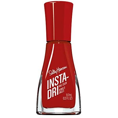Sally Hansen Insta-Dri-nagellack, 3-i-1-formel, primer, färg och överlack, snabbtorkande, precisionspensel, 390 That'S A-Blazing! Sally Hansen Insta-Dri-nagellack, 3-i-1-formel, primer, färg och överlack, snabbtorkande, precisionspensel, 390 That'S A-Blazing!
