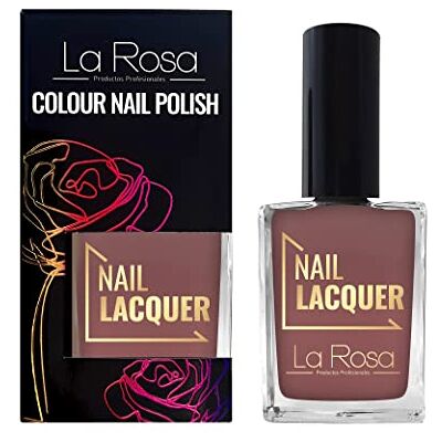La Rosa LaRosa Nagellack Energisk färg med rätt täckning Hållbar formel Bra konsistens Enkel applicering med välformad borste Beige 15 ml La Rosa LaRosa Nagellack Energisk färg med rätt täckning Hållbar formel Bra konsistens Enkel applicering med välformad borste Beige 15 ml