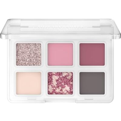 Catrice Cosmetics Catrice Tiny Treasures Eyeshadow Palette, eyshadow, Nr. 020, 6 Färger, skimrande, glittrig, metallisk, matt, vegansk, utan mikroplastpartiklar, fri från nanopartiklar, utan parfym, 1-pack (4.2g) Catrice Cosmetics Catrice Tiny Treasures Eyeshadow Palette, eyshadow, Nr. 020, 6 Färger, skimrande, glittrig, metallisk, matt, vegansk, utan mikroplastpartiklar, fri från nanopartiklar, utan parfym, 1-pack (4.2g)