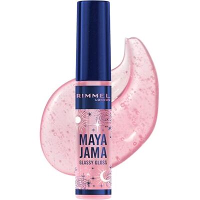 Rimmel London Maya Jama begränsad upplaga Glassy Gloss Läppglans Vatten 10 ml Rimmel London Maya Jama begränsad upplaga Glassy Gloss Läppglans Vatten 10 ml
