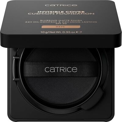 Catrice Cosmetics Catrice Läs omdömen om Invisible Cover Cushion Foundation, Nr. 027C, hållbar, mattifierande, naturlig, för orenhet, vegansk, oljefri, UVA- und UVB-Filter + SPF 30, vattenfast, 1-pack (10g) Catrice Cosmetics Catrice Läs omdömen om Invisible Cover Cushion Foundation, Nr. 027C, hållbar, mattifierande, naturlig, för orenhet, vegansk, oljefri, UVA- und UVB-Filter + SPF 30, vattenfast, 1-pack (10g)