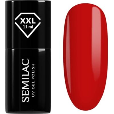 Semilac UV Hybrid 063 Legendary Red nagellack 11 ml Semilac UV Hybrid 063 Legendary Red nagellack 11 ml