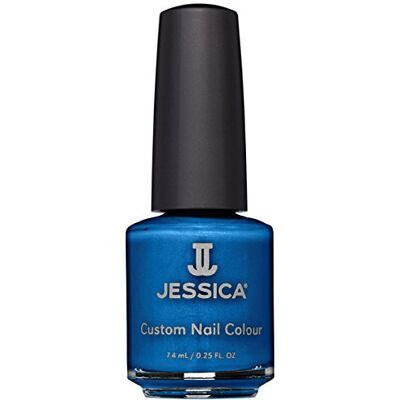 Jessica anpassad nagelfärg, blå blast, 7,4 ml Jessica anpassad nagelfärg, blå blast, 7,4 ml