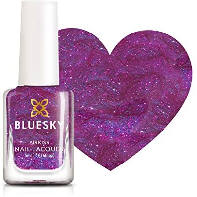 BLUESKY Blusky Kids Nail Lack, Easy Peel-Off, giftfri, vattenbaserad, odourfri nagellack för barn, låt oss festa, rosa, 5 ml BLUESKY Blusky Kids Nail Lack, Easy Peel-Off, giftfri, vattenbaserad, odourfri nagellack för barn, låt oss festa, rosa, 5 ml