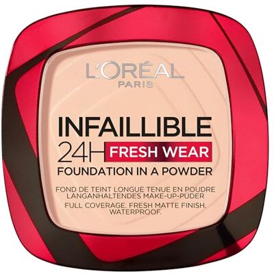 L'Oreal Paris L'Oréal Paris Infaillible 24H Fresh Wear 180 Rose Sand powder foundation 9 g L'Oreal Paris L'Oréal Paris Infaillible 24H Fresh Wear 180 Rose Sand powder foundation 9 g