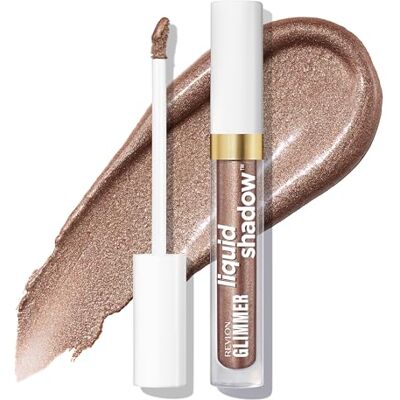 REVLON Glimmer flytande skugga, fläcksäker skimmer ögonskuggsmakeup, långvarig, högt pigment, på molnglans REVLON Glimmer flytande skugga, fläcksäker skimmer ögonskuggsmakeup, långvarig, högt pigment, på molnglans