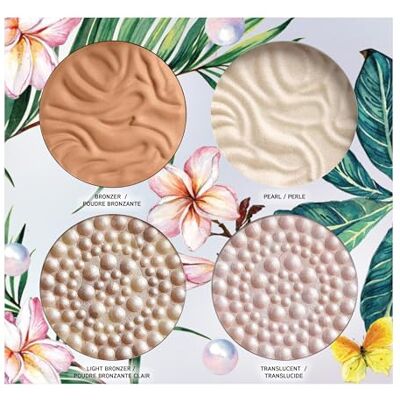 Physicians Formula All Star Quad Palette, Sminkpalett med Bronzer, Highlighter och Ansiktspuder, Berikad med Återfuktande Smör från Amazonas, Lätt att Blanda och med Mjuk Textur, Resevänlig Physicians Formula All Star Quad Palette, Sminkpalett med Bronzer, Highlighter och Ansiktspuder, Berikad med Återfuktande Smör från Amazonas, Lätt att Blanda och med Mjuk Textur, Resevänlig