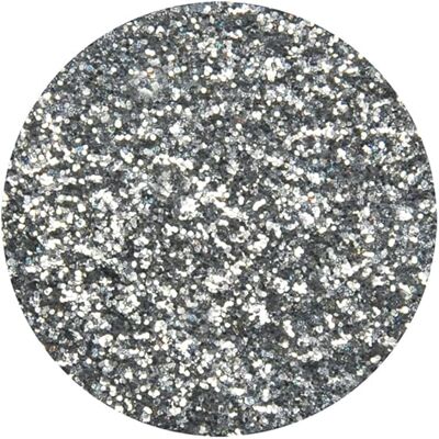 Eulenspiegel 907450 Bio holografiska paljetter silver, medium, 6 g, glitter för ansikte och kropp Eulenspiegel 907450 Bio holografiska paljetter silver, medium, 6 g, glitter för ansikte och kropp