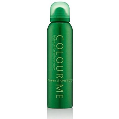 COLOUR ME Green Fragrance for Men 150ml Body Spray, av Milton-Lloyd COLOUR ME Green Fragrance for Men 150ml Body Spray, av Milton-Lloyd