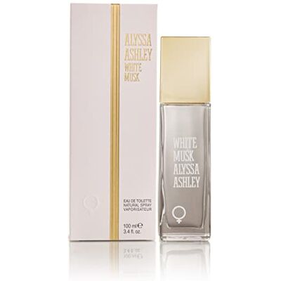 ALYSSA ASHLEY – White Musk Eau de Toilette Spray – 100 ml ALYSSA ASHLEY – White Musk Eau de Toilette Spray – 100 ml