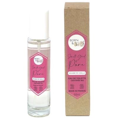 BORN TO BIO Eau de toilette certifierad ekologisk vaniljböna 50 ml BORN TO BIO Eau de toilette certifierad ekologisk vaniljböna 50 ml