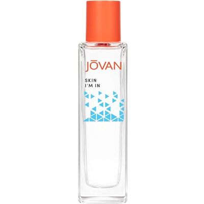 Jovan Skin I'm In Eau de Parfum, vegansk formel, lång livslängd, mysk doft, blommossa, 100 ml Jovan Skin I'm In Eau de Parfum, vegansk formel, lång livslängd, mysk doft, blommossa, 100 ml