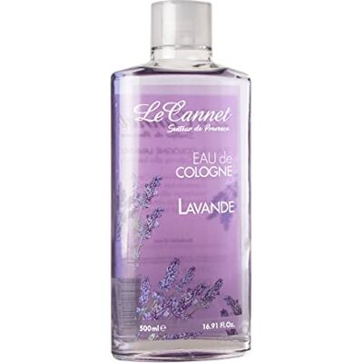 DIAMOND INTERNATIONAL LE CANNET Eau De Cologne Köln Kvinna, naturlig doft och sval känsla, perfekt för dem som älskar de flesta klassiska dofter, lavendel, 500 ml DIAMOND INTERNATIONAL LE CANNET Eau De Cologne Köln Kvinna, naturlig doft och sval känsla, perfekt för dem som älskar de flesta klassiska dofter, lavendel, 500 ml
