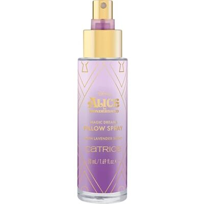 Catrice Cosmetics Catrice Disney Alice i Wonderland Magic Dreams Pillow Spray, Eau de Parfum, Nr. C01, lugnande, genomskinlig, vegansk, utan mikroplastpartiklar, glutenfri, utan parabener, 1-pack (50ml) Catrice Cosmetics Catrice Disney Alice i Wonderland Magic Dreams Pillow Spray, Eau de Parfum, Nr. C01, lugnande, genomskinlig, vegansk, utan mikroplastpartiklar, glutenfri, utan parabener, 1-pack (50ml)