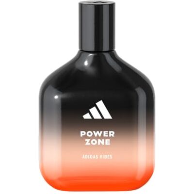 adidas Vibes Power Zone Eau de Parfum, för alla. Stark och modig, långvarig doft, Oud och plommonnektar 100 ml adidas Vibes Power Zone Eau de Parfum, för alla. Stark och modig, långvarig doft, Oud och plommonnektar 100 ml