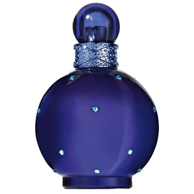 Britney Spears Midnight Fantasy Eau De Parfum, 100 ml Blommig bärnsten fruktdoft, noter av exotisk plommon, sammetslen iris och bärnsten, nattblå flaska Britney Spears Midnight Fantasy Eau De Parfum, 100 ml Blommig bärnsten fruktdoft, noter av exotisk plommon, sammetslen iris och bärnsten, nattblå flaska