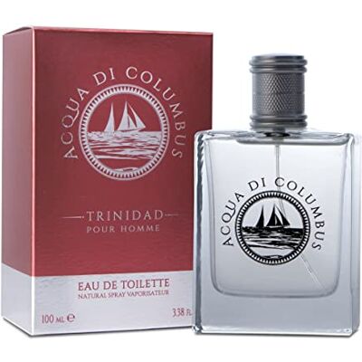 DIAMOND INTERNATIONAL COLUMBUS VATTEN Trinidad Eau de Toilette – parfym för män, vatten av Columbus, anteckningar av vildros och ceder, tillverkad i Italien, 100 ml DIAMOND INTERNATIONAL COLUMBUS VATTEN Trinidad Eau de Toilette – parfym för män, vatten av Columbus, anteckningar av vildros och ceder, tillverkad i Italien, 100 ml