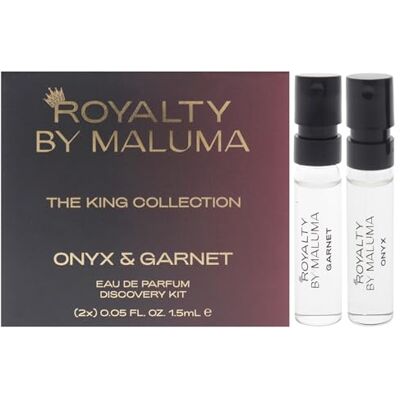 Royalty By Maluma Kings by for Men 2 st mini presentset 1,5 ml Onyx EDP spray, 1,5 ml Garnet EDP spray Royalty By Maluma Kings by for Men 2 st mini presentset 1,5 ml Onyx EDP spray, 1,5 ml Garnet EDP spray