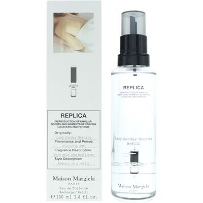 Maison Margiela Replica Lazy Sunday Morning Eau de Toilette Refill, Unisex (100 ml) Maison Margiela Replica Lazy Sunday Morning Eau de Toilette Refill, Unisex (100 ml)