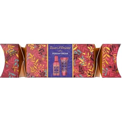 Tesori d'Oriente Presentset "Persian Dream " Set med 100 ml Eau de Toilette och 75 ml krämdusch Kroppsvård med granatäpple & Rooibos-te Wellness Ritual för kropp och sinnen Tesori d'Oriente Presentset "Persian Dream " Set med 100 ml Eau de Toilette och 75 ml krämdusch Kroppsvård med granatäpple & Rooibos-te Wellness Ritual för kropp och sinnen
