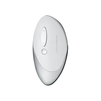 Womanizer PRO W500 vibrator, klitoris stimulator suger med 12 intensitetssteg, vattentät, vit krom Womanizer PRO W500 vibrator, klitoris stimulator suger med 12 intensitetssteg, vattentät, vit krom