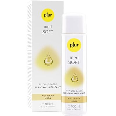 pjur med SOFT (100ml) Silikonbaserad medicinsk glidgel med naturlig jojobaolja för torra och känsliga slemhinnor pjur med SOFT (100ml) Silikonbaserad medicinsk glidgel med naturlig jojobaolja för torra och känsliga slemhinnor