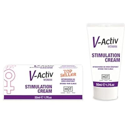 V-Active Stimulerande Kräm - 50ml - Förbättrar Orgasm V-Active Stimulerande Kräm - 50ml - Förbättrar Orgasm
