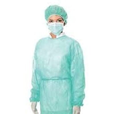 Cura Farma Engångsklänningar i TNT med manschetter cf. 10/100 st icke-steril besökarklänning vit – allergifri – original (Engångs TNT 10 st) 0,3 ml Cura Farma Engångsklänningar i TNT med manschetter cf. 10/100 st icke-steril besökarklänning vit – allergifri – original (Engångs TNT 10 st) 0,3 ml