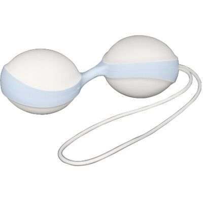 AMOR Cacharel kärlekskulor GymBalls Duo, vit/ljusblå, 1-pack AMOR Cacharel kärlekskulor GymBalls Duo, vit/ljusblå, 1-pack