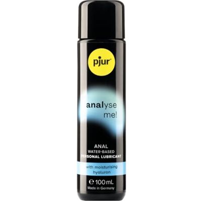 pjur analyse me! Moisturising Vattenbaserad glidgel för bekvämt analsex lämplig för sexleksaker (100ml) pjur analyse me! Moisturising Vattenbaserad glidgel för bekvämt analsex lämplig för sexleksaker (100ml)