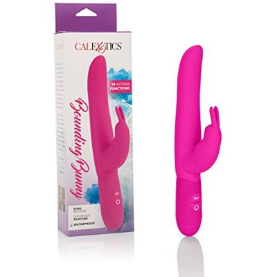 CalExotics Posh 10-funktion silikonbunden kanin – rosa – vibrator CalExotics Posh 10-funktion silikonbunden kanin – rosa – vibrator