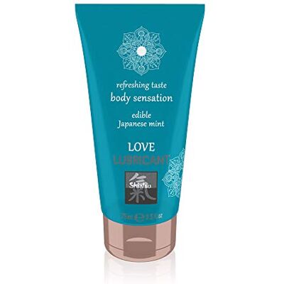 SHIATSU Lubricante Comestible Love Menta Japonesa Transparent SHIATSU Lubricante Comestible Love Menta Japonesa Transparent