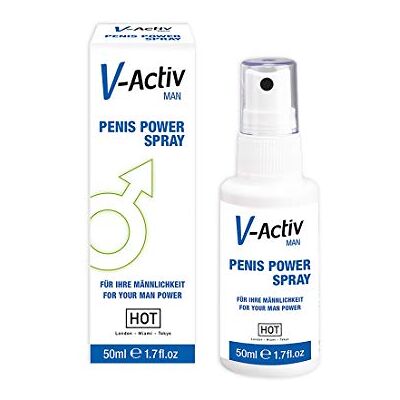 HOT V-Activ Penis Power Spray för män 50 ml HOT V-Activ Penis Power Spray för män 50 ml