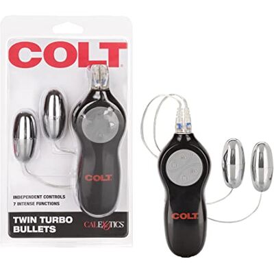 CalExotics Cool 7-funktions tvillingturbomulor vibrator CalExotics Cool 7-funktions tvillingturbomulor vibrator