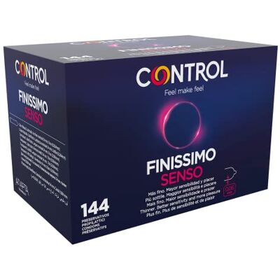 CONTROL O FINISSIMO SENSO Kondomer - Naturlatex, Mycket tunn, 144 st CONTROL O FINISSIMO SENSO Kondomer - Naturlatex, Mycket tunn, 144 st