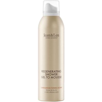 Jean & Len Shower Gel To Mousse Cardamom & Tonka, vegan, 200 ml Jean & Len Shower Gel To Mousse Cardamom & Tonka, vegan, 200 ml