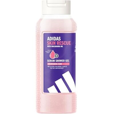 adidas Active Skin & Mind Skin Rescue Dusch Gel Dam, Dermatologiskt testad, Glycerol och Hyaluronsyra Komplex, Deep Hydration, Vegan, Lämplig för Känslig hud, 400 ml adidas Active Skin & Mind Skin Rescue Dusch Gel Dam, Dermatologiskt testad, Glycerol och Hyaluronsyra Komplex, Deep Hydration, Vegan, Lämplig för Känslig hud, 400 ml