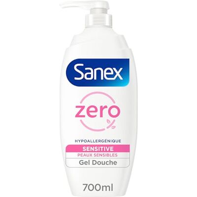 Sanex Zero Sensitive duschgelpump känslig hud tvålfri 700 ml Sanex Zero Sensitive duschgelpump känslig hud tvålfri 700 ml
