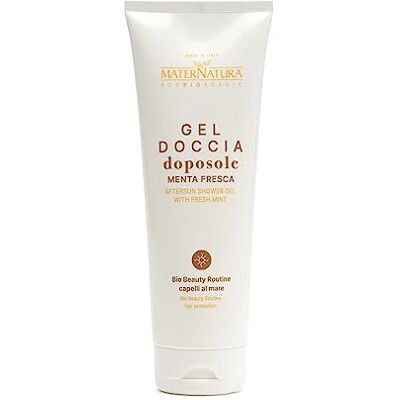 Maternatura , Fresh Mynt, Fresh Myn Duschgel, uppfriskande duschgel, förlänga solbränna, skönhetsrutin för hår till havet, certifierad ekologisk, tillverkad i Italien 100 ml Maternatura , Fresh Mynt, Fresh Myn Duschgel, uppfriskande duschgel, förlänga solbränna, skönhetsrutin för hår till havet, certifierad ekologisk, tillverkad i Italien 100 ml