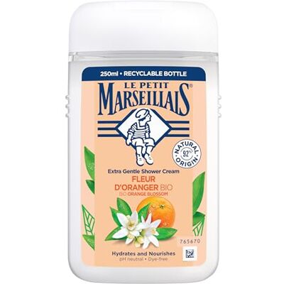 Le Petit Marseillais Extra mjuk duschkräm bio orange blomma, återfuktar och ger näring åt huden 12 x 250 ml Le Petit Marseillais Extra mjuk duschkräm bio orange blomma, återfuktar och ger näring åt huden 12 x 250 ml