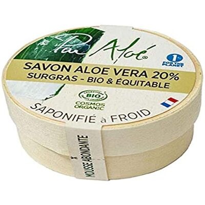 Pur Aloé Ciel d'Azur Labs ekologisk surgras tvål 20% ekologisk och rättvis Aloe Vera kallaponifierad idealisk torr och känslig hud certifierad ekologisk kosmos ekologisk 99,9% naturligt Pur Aloé Ciel d'Azur Labs ekologisk surgras tvål 20% ekologisk och rättvis Aloe Vera kallaponifierad idealisk torr och känslig hud certifierad ekologisk kosmos ekologisk 99,9% naturligt