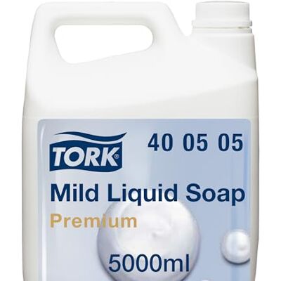 Tork Milt Parfymerad Handtvätt Flytande Tvål ljusgul, dermatologiskt testad, 5 000 ml, 400505 Tork Milt Parfymerad Handtvätt Flytande Tvål ljusgul, dermatologiskt testad, 5 000 ml, 400505