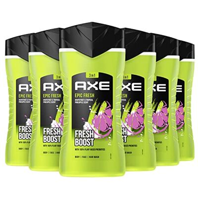 Axe 3-i-1 duschgel Epic Fresh 6 x 250 ml Axe 3-i-1 duschgel Epic Fresh 6 x 250 ml