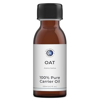 Mystic Moments Havrebärarolja 125 ml – ren och naturlig olja perfekt för hår, ansikte, naglar, aromaterapi, massage och oljeutspädning vegansk GMO-fri Mystic Moments Havrebärarolja 125 ml – ren och naturlig olja perfekt för hår, ansikte, naglar, aromaterapi, massage och oljeutspädning vegansk GMO-fri